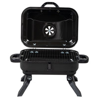 Thumbnail for Portable Folding Charcoal Grill BBQ and Smoker with Lid