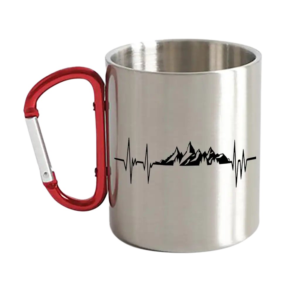 Heartbeat V2 Carabiner Mug 12oz