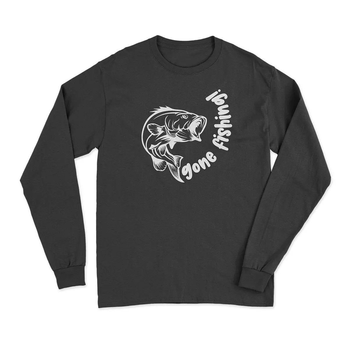 Gone Fishing v1 Men Long Sleeve Shirt