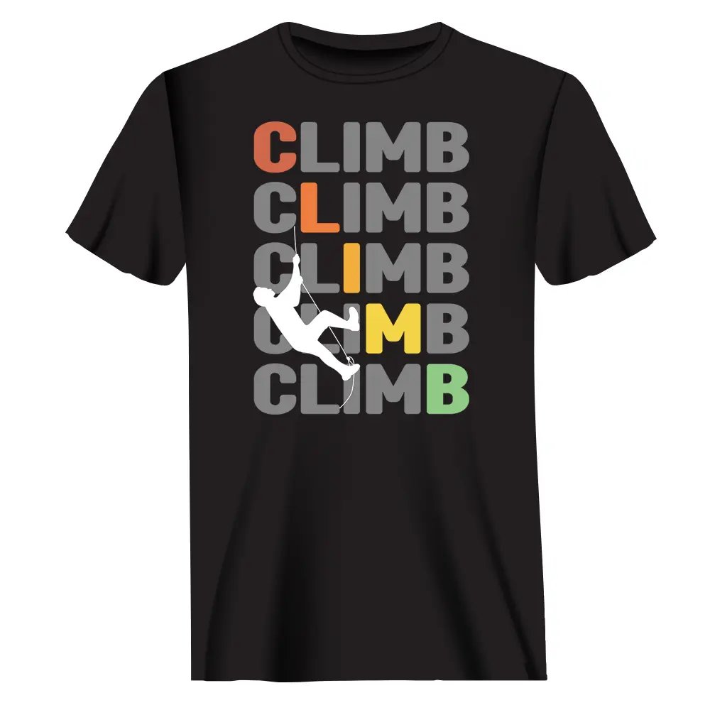 Climbbbbb Man T-Shirt