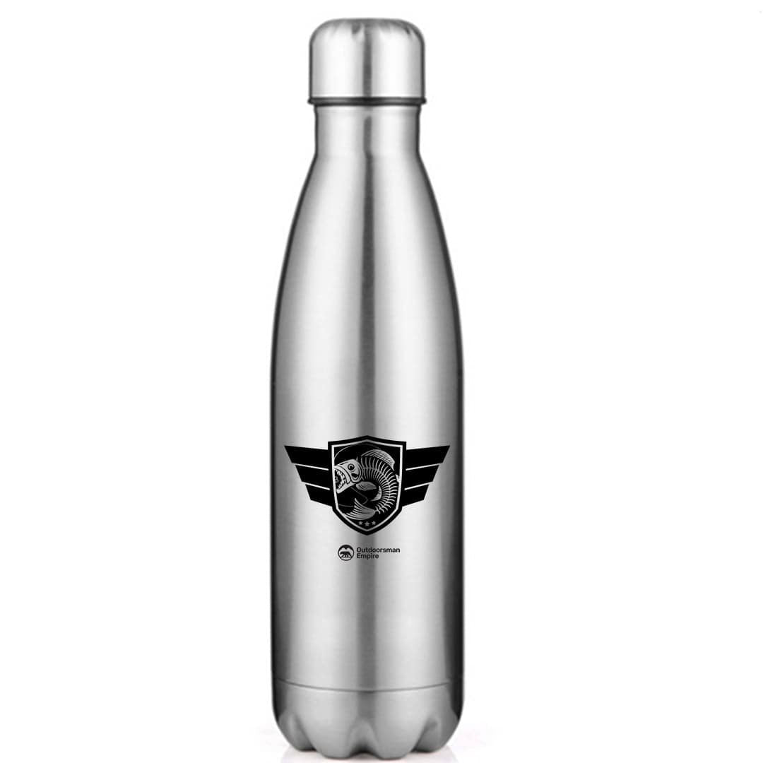 Fishing Air Force Stainless Steel Water Bottle