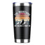 Hiking The Mountains Are Calling & I Must Go 20oz Tumbler Black