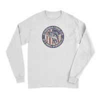 Thumbnail for Outdoorsman Fishing Club Patriotic Men Long Sleeve Shirt