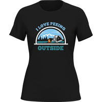 Thumbnail for I Love Peeing Outside T-Shirt for Women