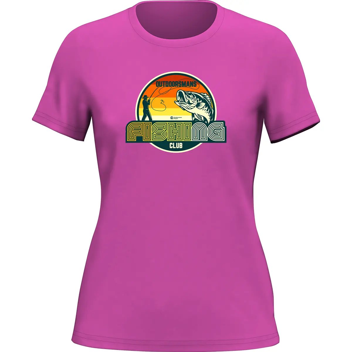 Outdoorsman Fishing Club 80 T-Shirt for Women