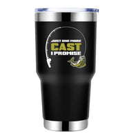 Thumbnail for Just One More Cast 30oz Stainless Steel Tumbler