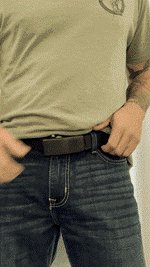 Tactical Canvas Belt Knife