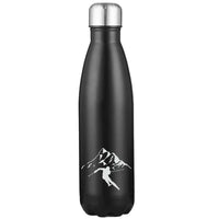 Thumbnail for Run From The Avalanche 17oz Stainless Water Bottle Black