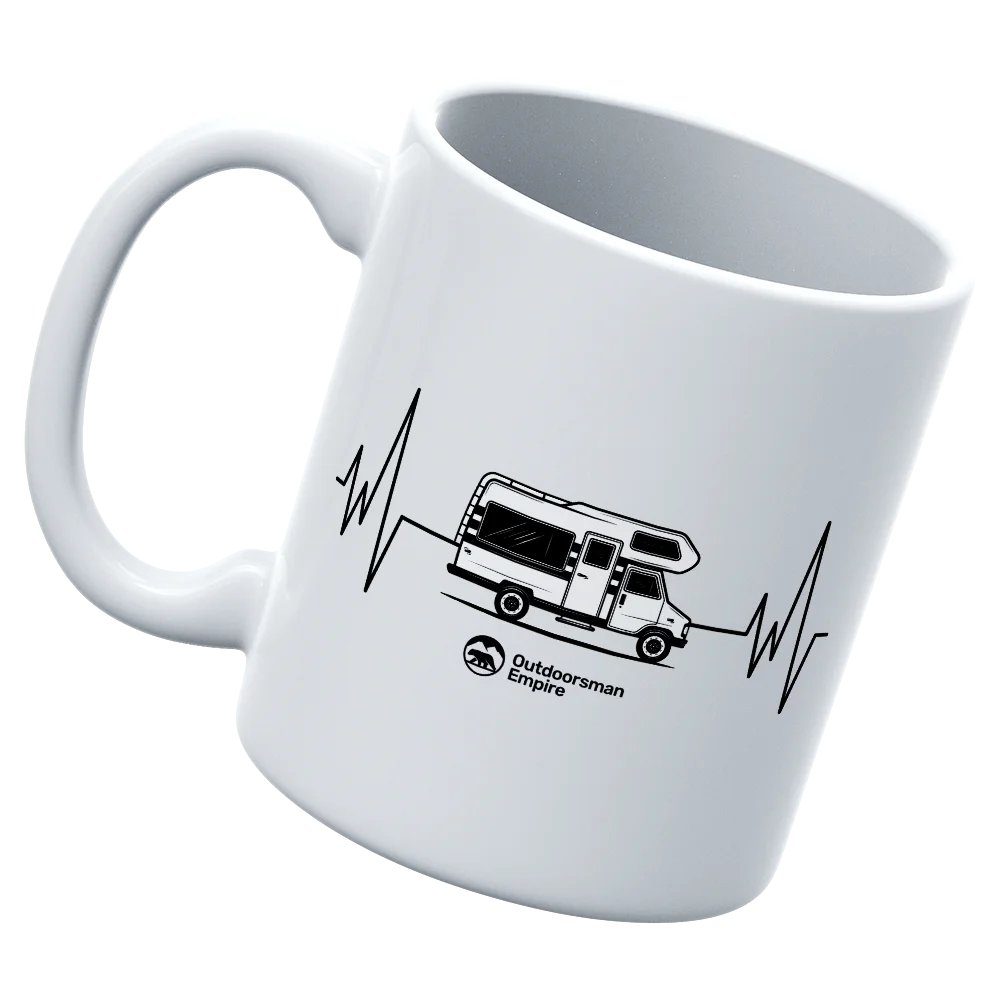 Camping Cardiogram 11oz Mug