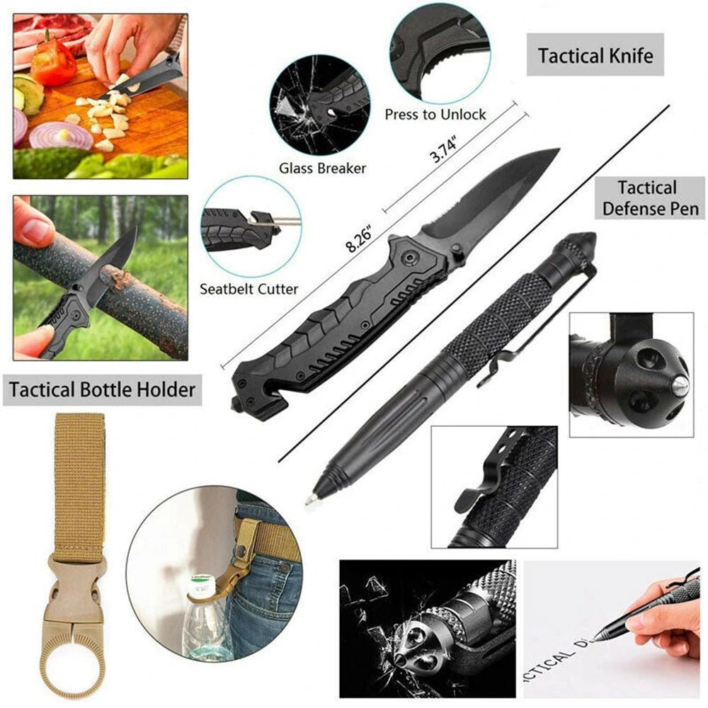 Tactical Outdoor Camping Survival Gear Kit