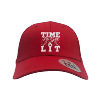 Thumbnail for Time to Get Lit Embroidered Trucker Hat