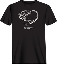 Thumbnail for Fishing Heart Man T-Shirt