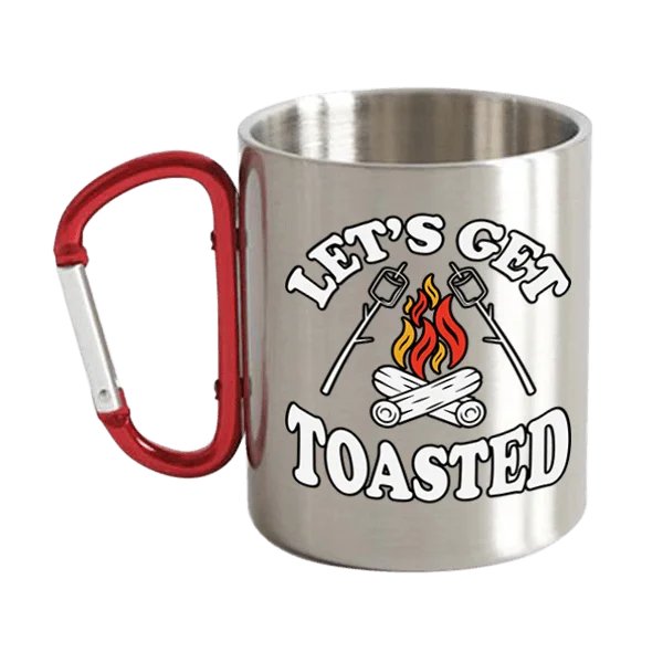 Let's Get Toasted Carabiner Mug