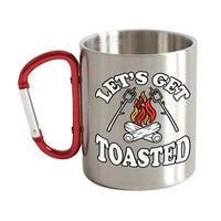 Thumbnail for Let's Get Toasted Carabiner Mug