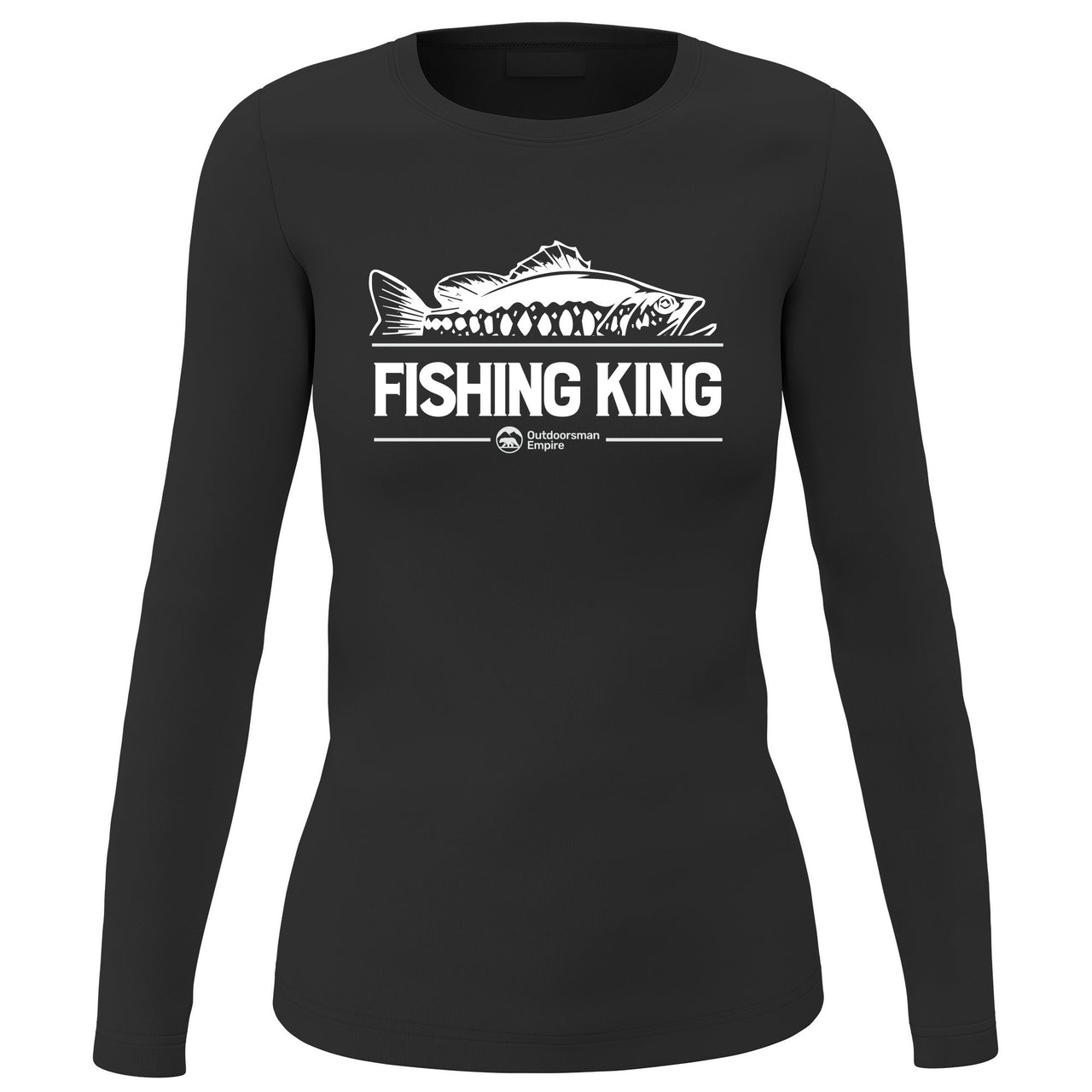 Fishing King' Women Long Sleeve Shirt