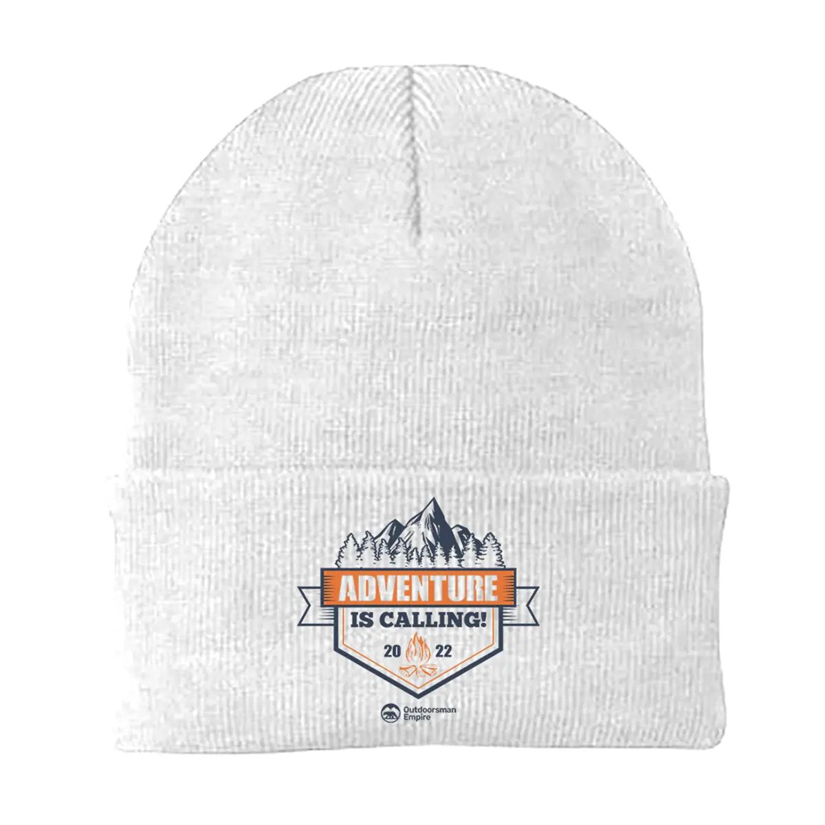 Adventure Is Calling Embroidered Beanie