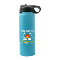 Thumbnail for Will Camp For Smores 20oz Sport Bottle