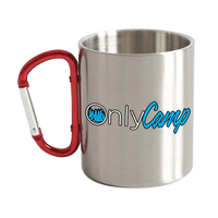 Thumbnail for Only Camp Carabiner Stainless Steel Mug