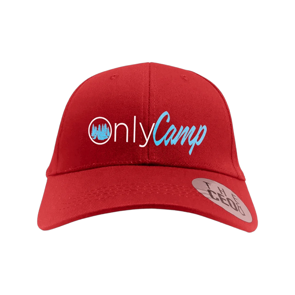Only Camp Embroidered Baseball Hat