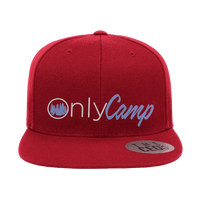 Thumbnail for Only Camp Embroidered Flat Bill Hat