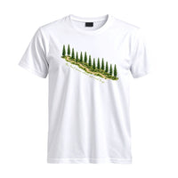 Thumbnail for May include a White The Trail Knows Where You Need to Go T-Shirt featuring an inspirational hiking graphic with outdoor adventure artwork for hikers, campers, backpackers, and nature lovers.