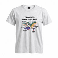 Thumbnail for May include a Sport Grey Things I Do In My Spare Time Fishing T-Shirt featuring a funny fishing graphic design for anglers, fishermen, and outdoor enthusiasts.