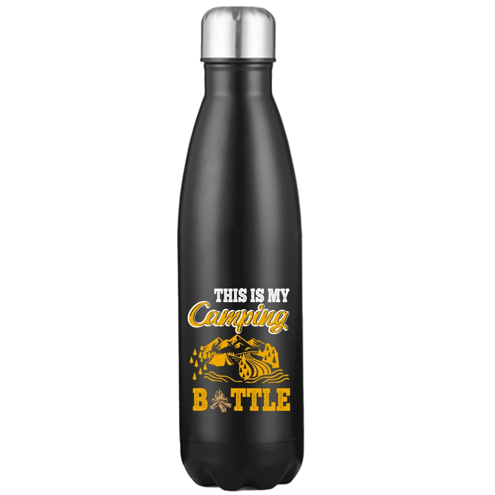This Is My Camping Stainless Steel Water Bottle