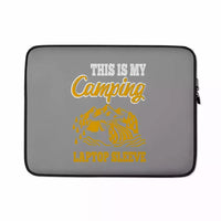 Thumbnail for This Is My Camping Laptop Sleeve