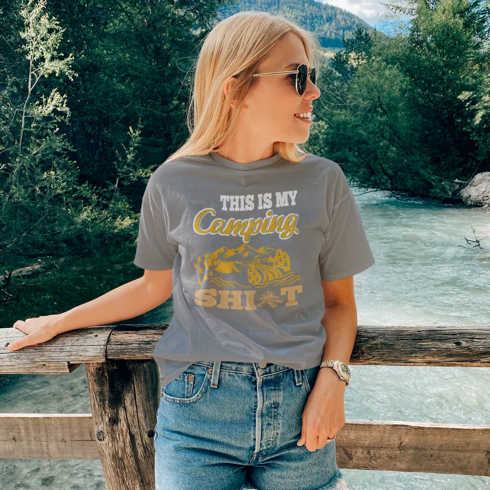 This Is My Camping T-Shirt for Women