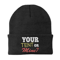Thumbnail for Your Tent or Mine Embroidered Beanie