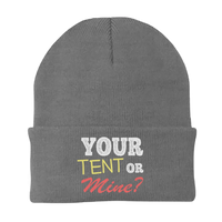 Thumbnail for Your Tent or Mine Embroidered Beanie