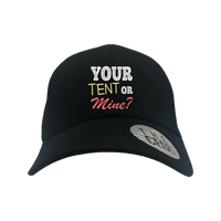 Thumbnail for Your Tent or Mine Embroidered Trucker Hat