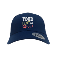Thumbnail for Your Tent or Mine Embroidered Trucker Hat