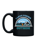 Thumbnail for I Love Peeing Outside 11oz Coffee Mug
