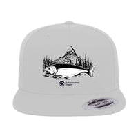 Thumbnail for Fishing Mountain Flat Bill Cap