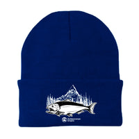 Thumbnail for Fishing Mountain Embroidered Beanie