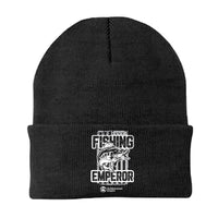 Thumbnail for Fishing Emperor v4 Embroidered Beanie