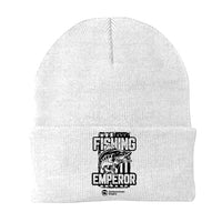 Thumbnail for Fishing Emperor v4 Embroidered Beanie