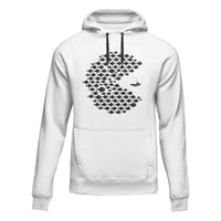 Thumbnail for Fishing Pacman Style Unisex Hoodie