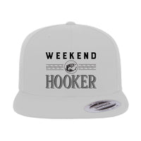 Thumbnail for Weekend Hooker Embroidered Flat Bill Cap