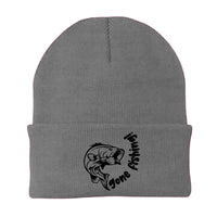 Thumbnail for Gone Fishing v1 Embroidered Beanie