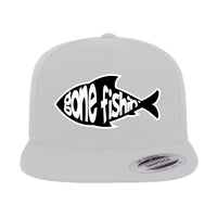 Thumbnail for Gone Fishing Embroidered Flat Bill Cap