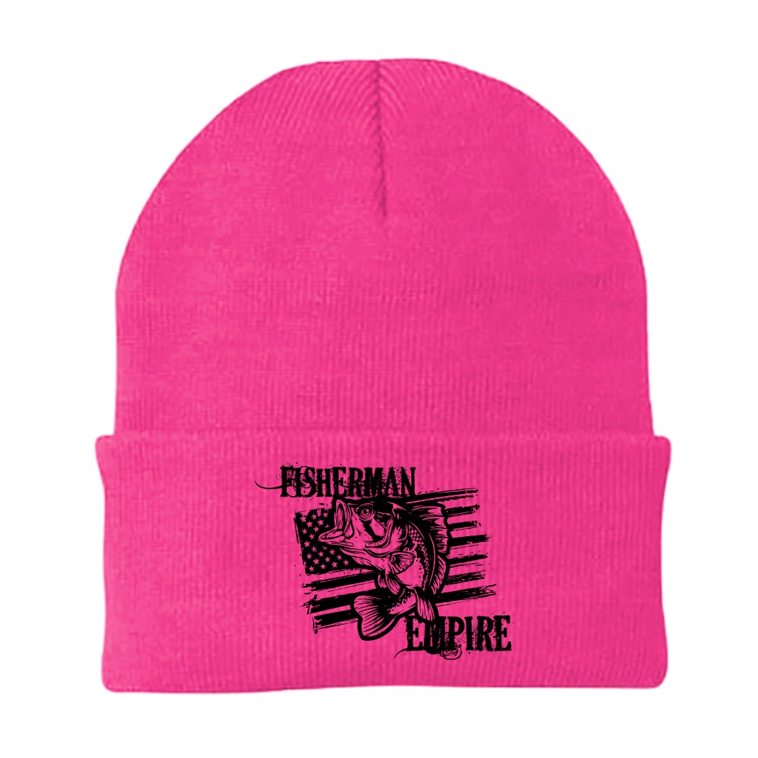Fisherman Empire Embroidered Beanie