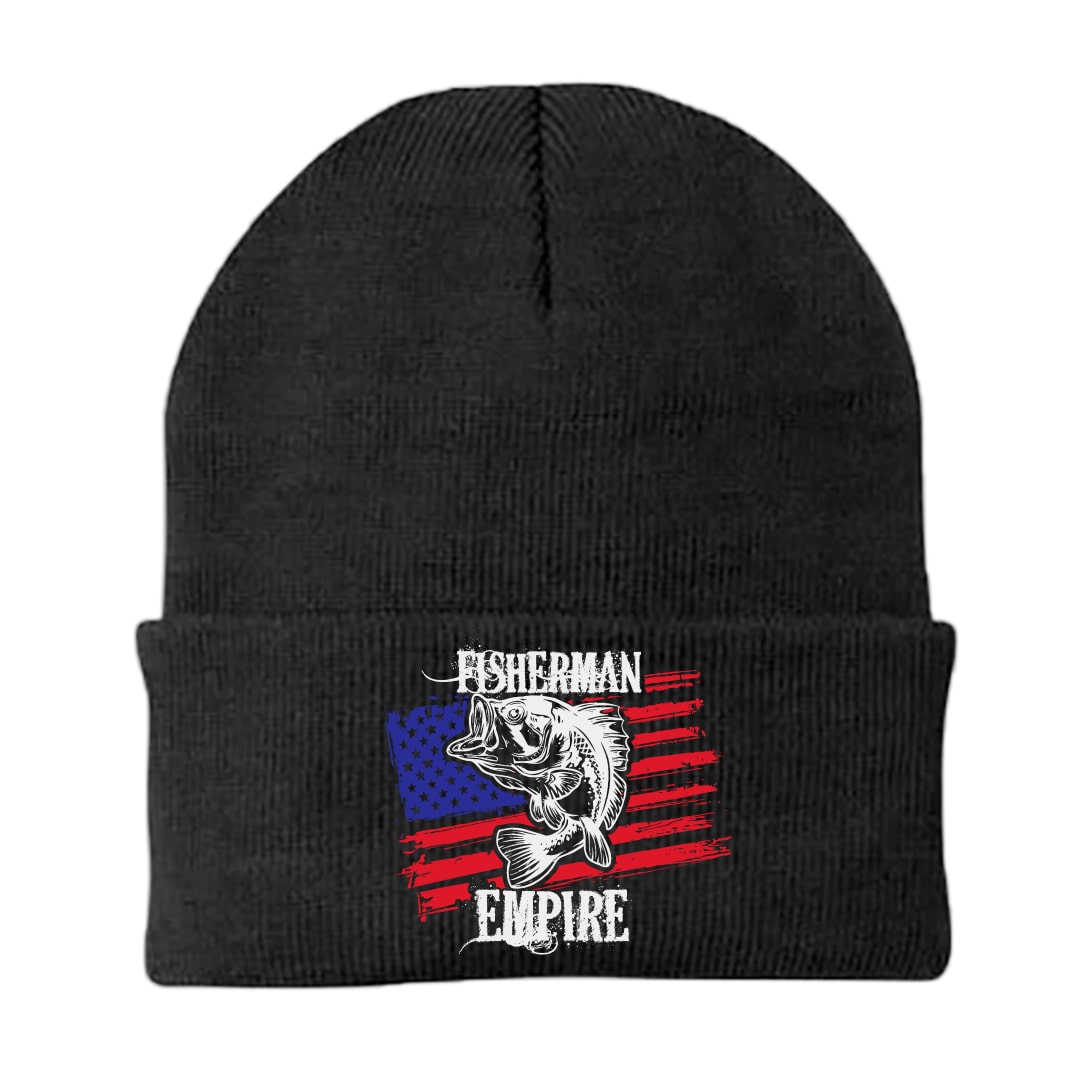 Fisherman American Empire Color Embroidered Beanie