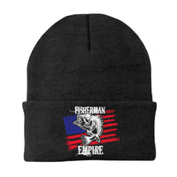 Thumbnail for Fisherman American Empire Color Embroidered Beanie