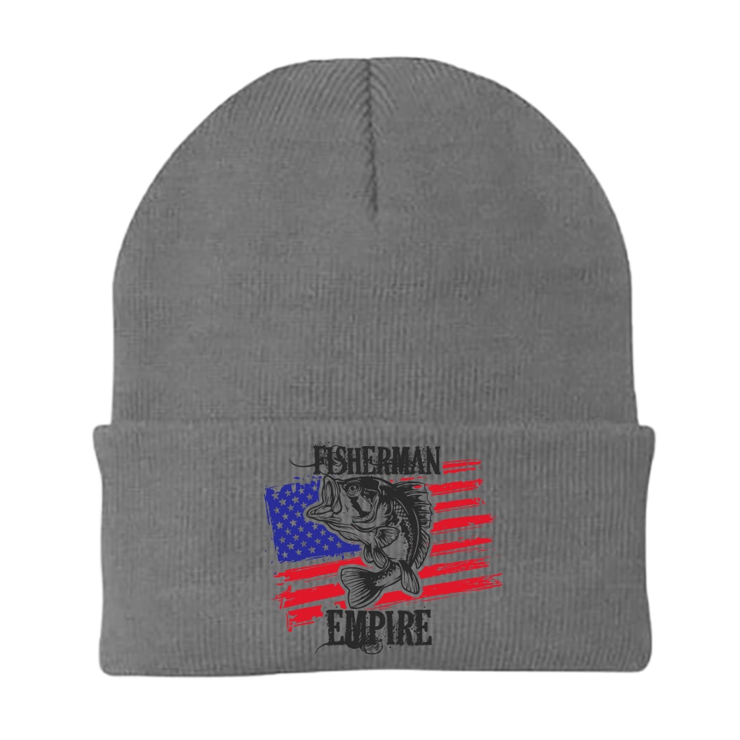 Fisherman American Empire Color Embroidered Beanie