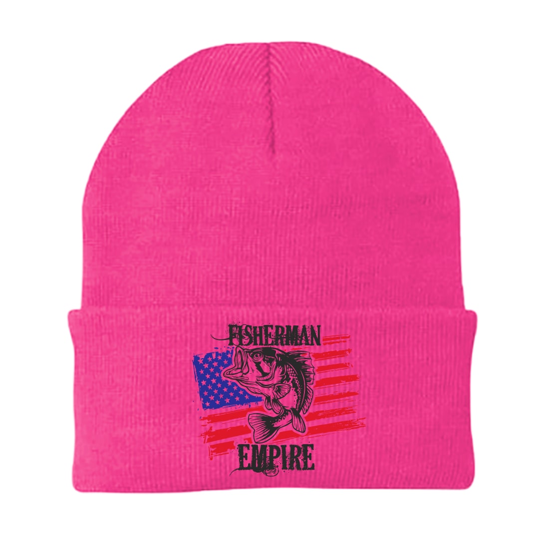 Fisherman American Empire Color Embroidered Beanie