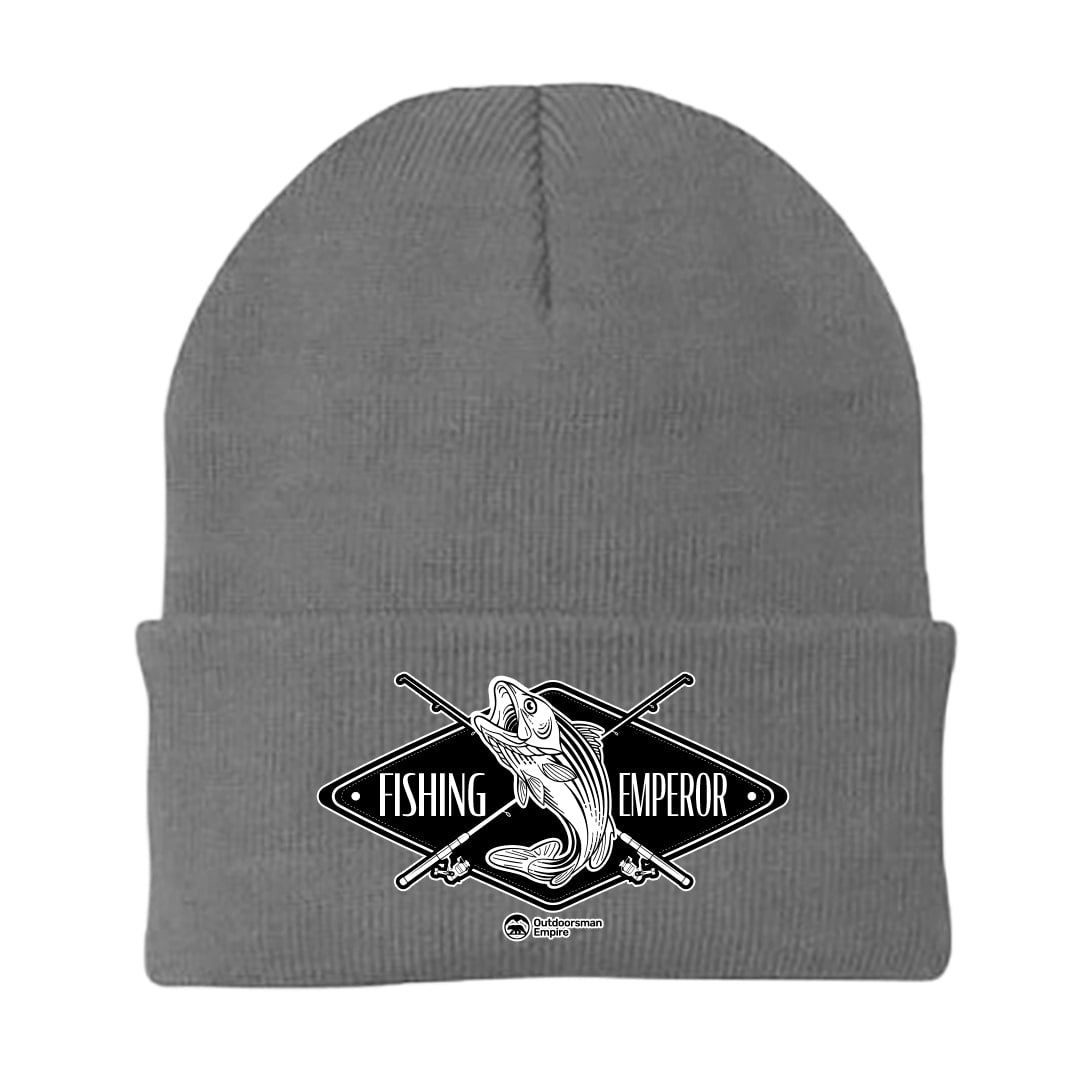 Fishing Emperor v2 Embroidered Beanie