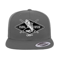 Thumbnail for Fishing Emperor v2 Embroidered Flat Bill Cap
