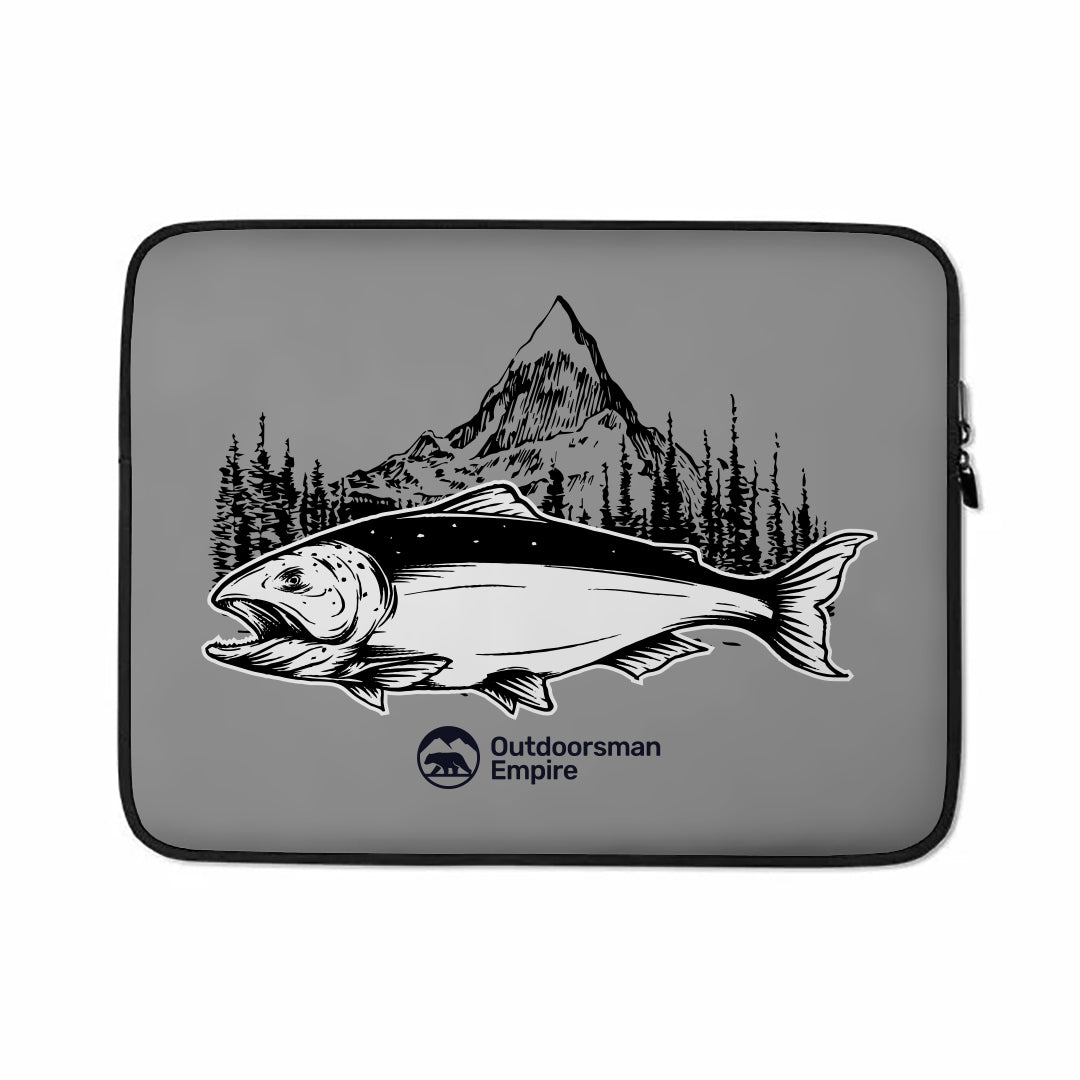 Fishing Mountain Laptop Sleeve